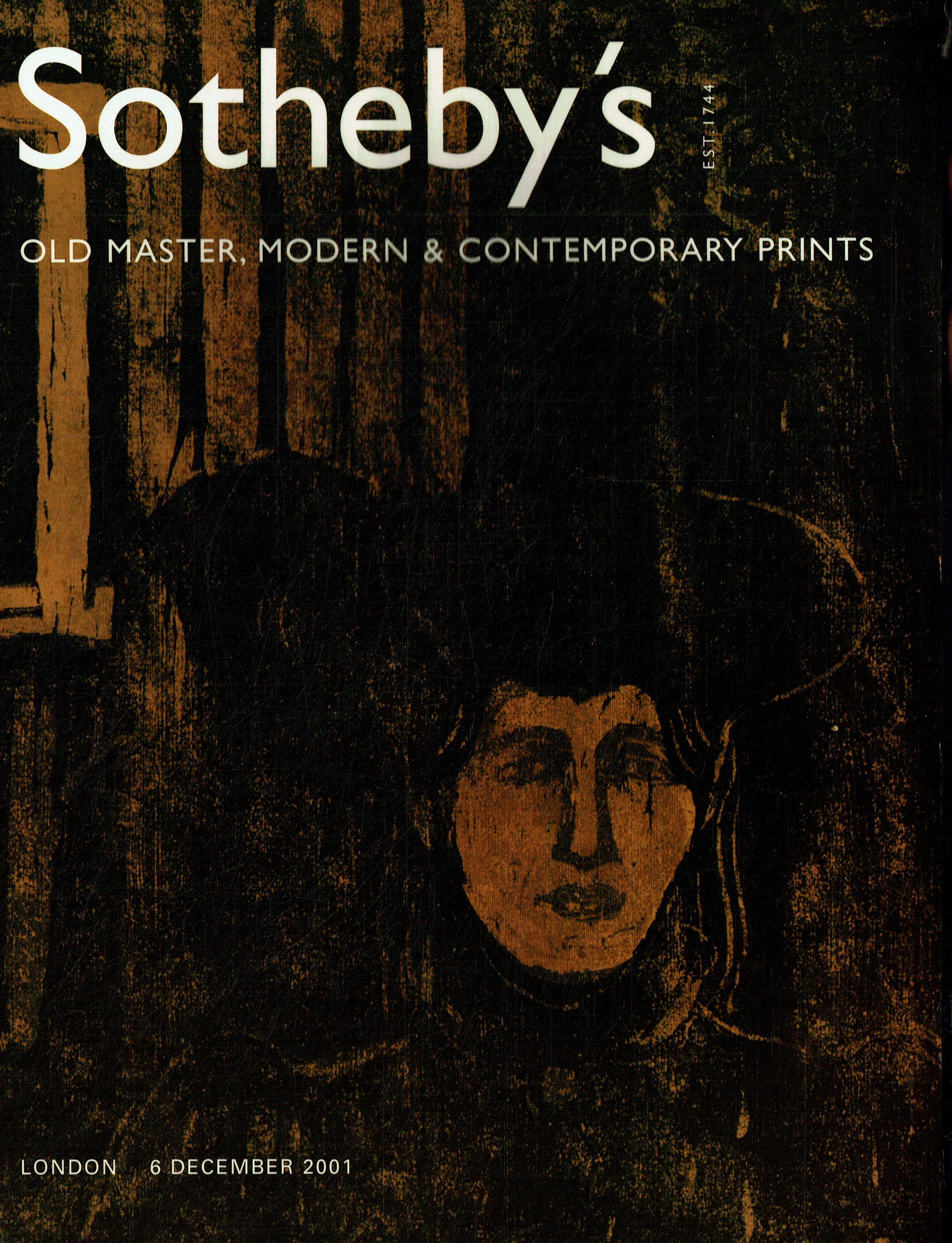 Sothebys December 2001 Old Master, Modern and Contemporary Prints (Digital Only