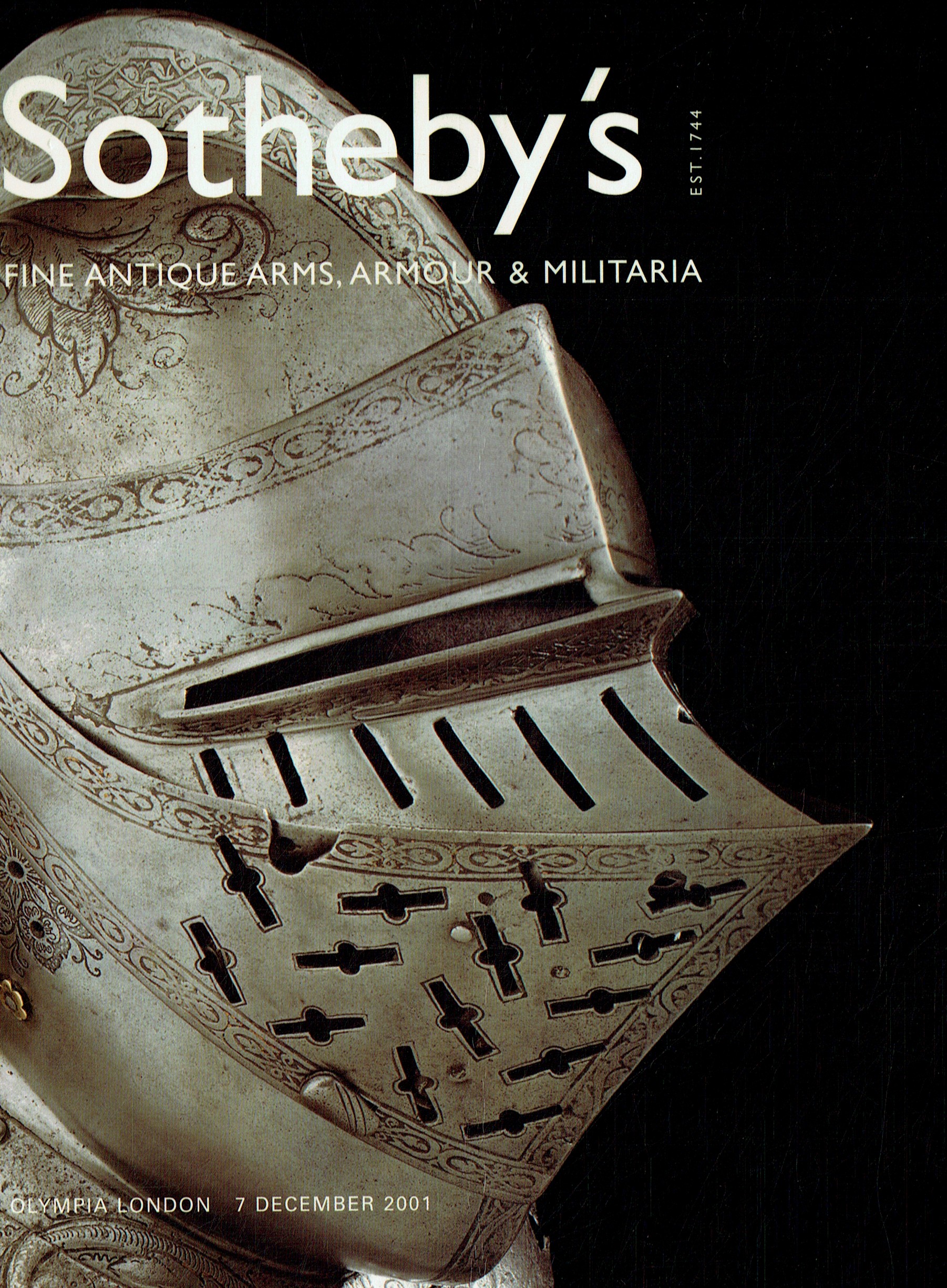 Sothebys December 2001 Fine Antique Arms, Armour & Militaria (Digital Only)