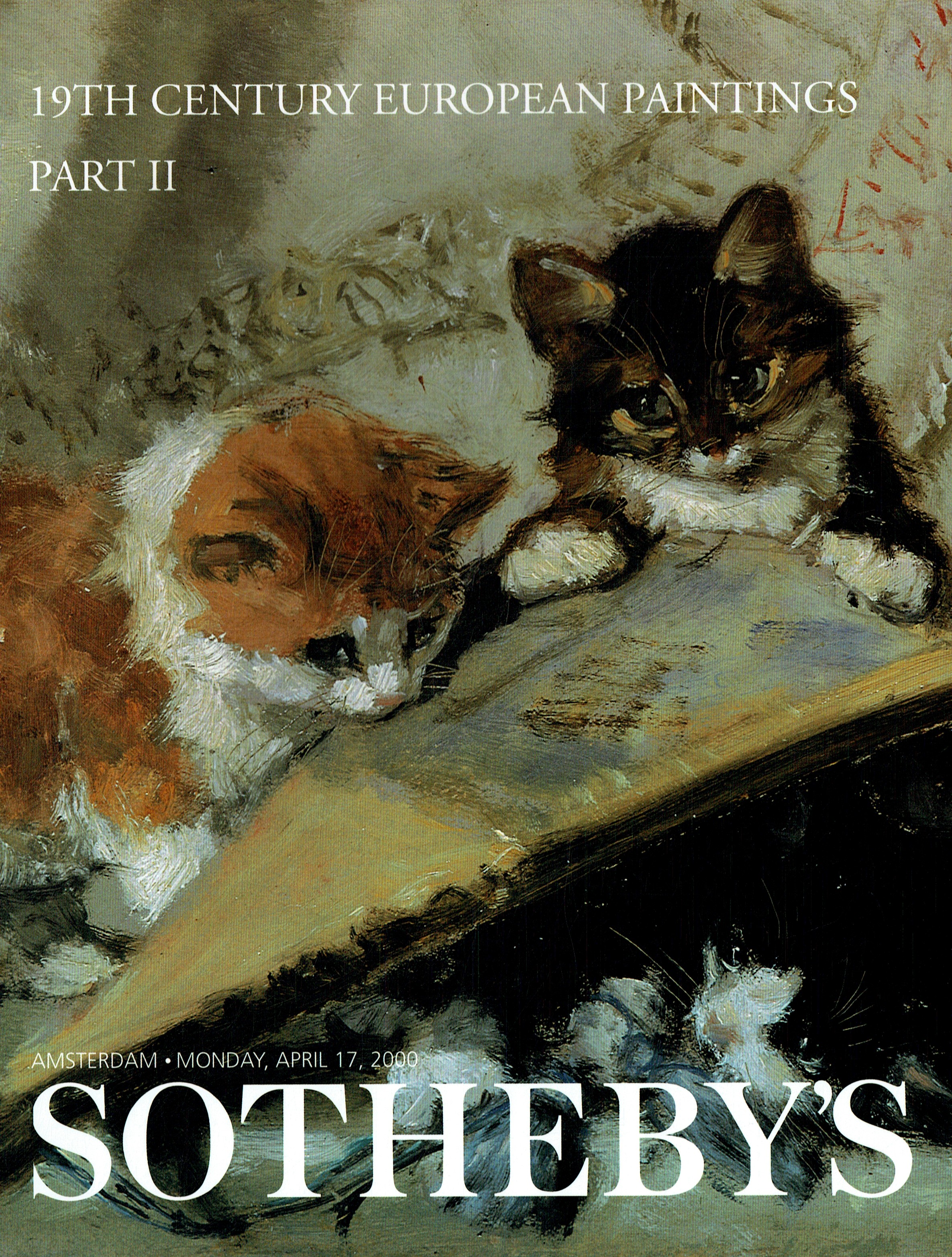 Sothebys April 2000 19th Century European Paintings Pt II (Digital Only)