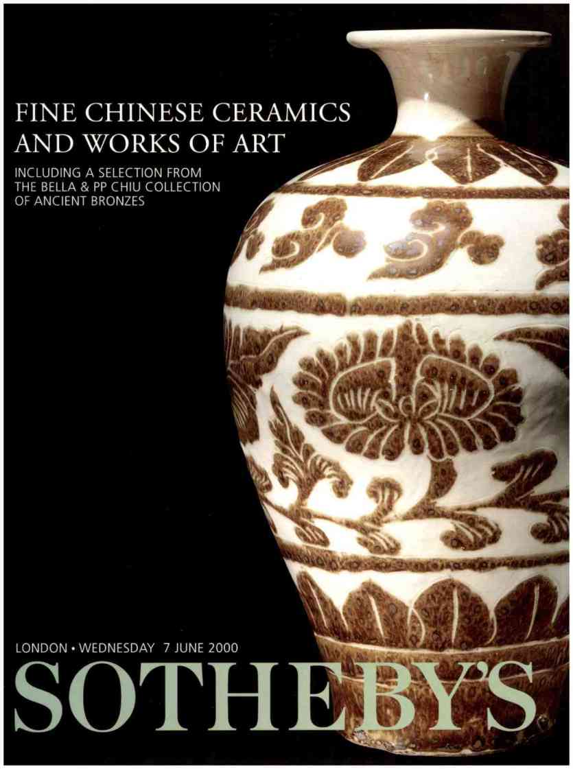 Sothebys June 2000 Fine Chinese Ceramics and Works of Art, includ (Digital Only)