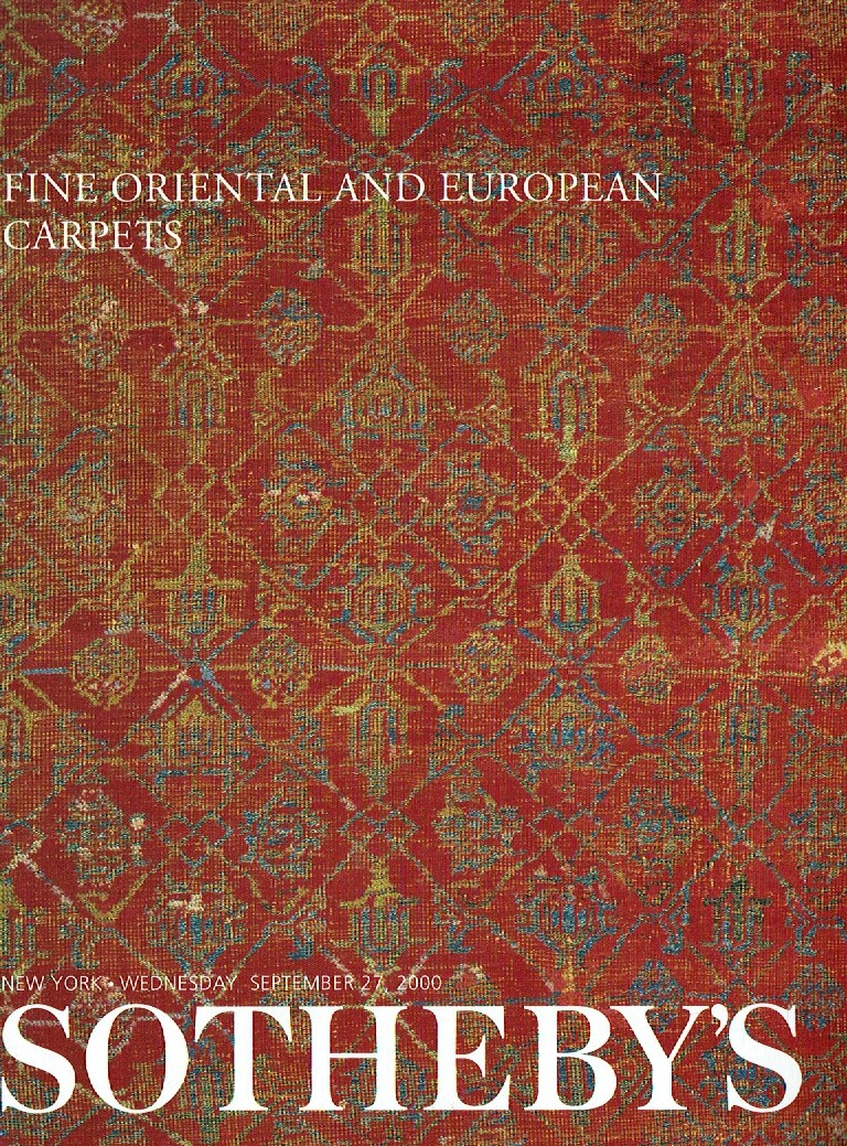 Sothebys September 2000 Fine Oriental & European Carpets (Digitial Only)