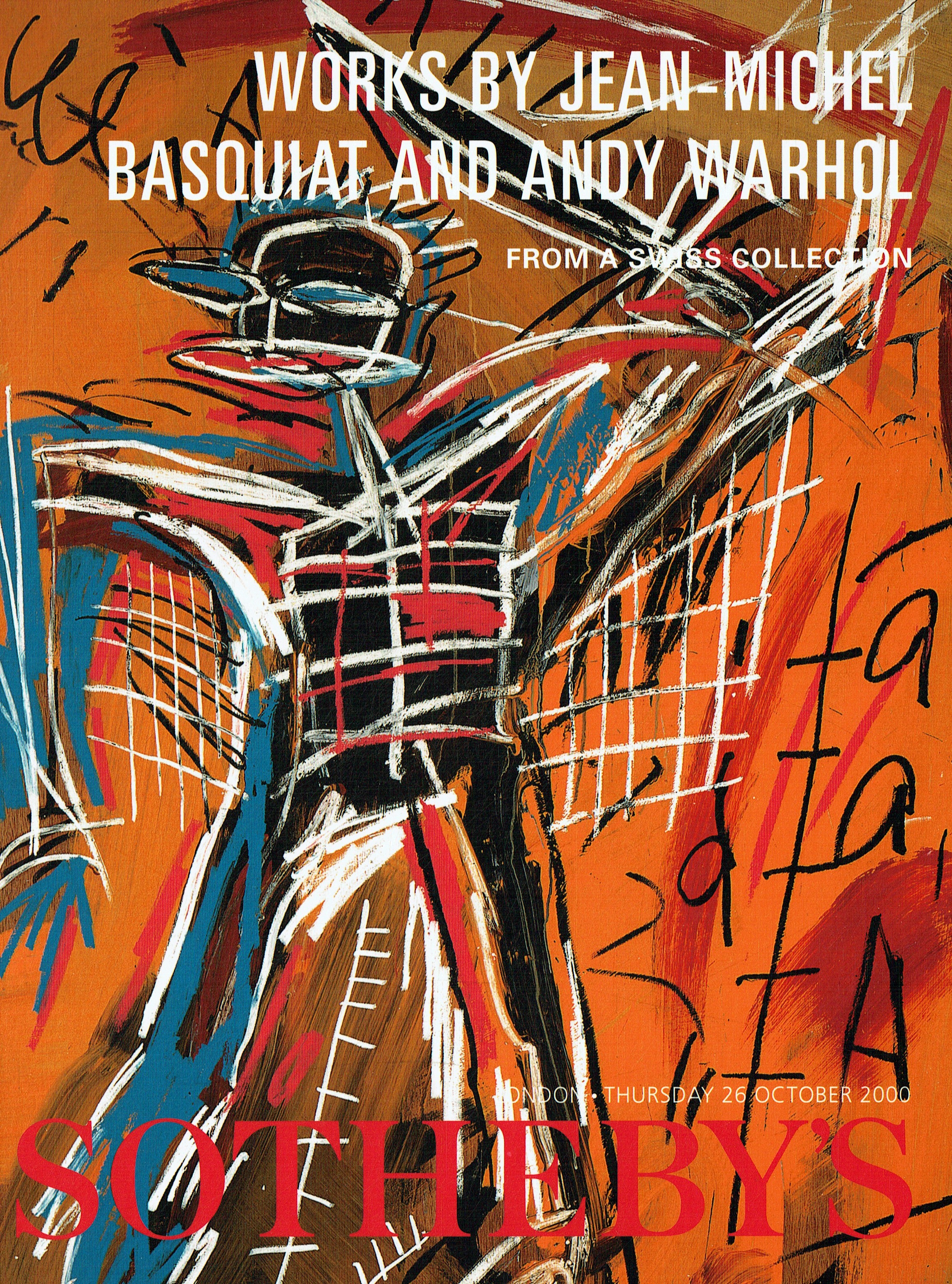 Sothebys October 2000 Works by Jean-Michel Basquiat and Andy Warh (Digital Only