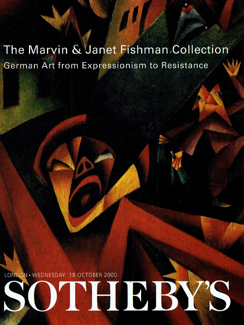Sothebys October 2000 The Marvin & Janet Fishman Collection. Germ (Digital Only)