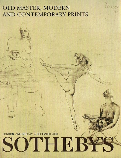 Sothebys December 2000 Old Master, Modern & Contemporary Prints (Digital Only)