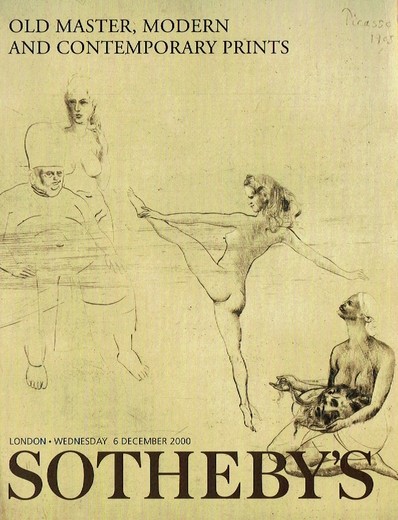 Sothebys December 2000 Old Master, Modern & Contemporary Prints (Digitial Only)