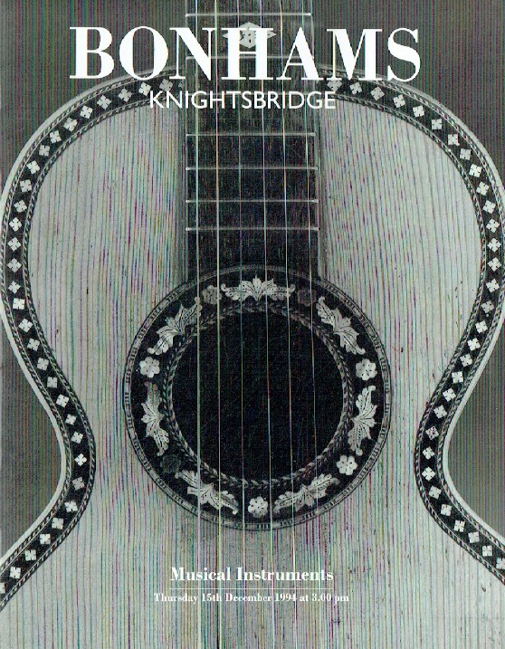 Bonhams December 1994 Musical Instruments (Digitial Only)