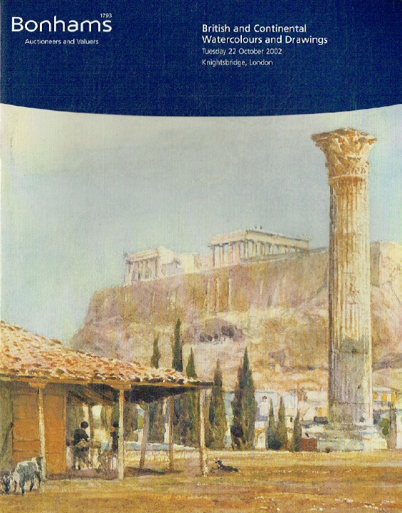 Bonhams October 2002 British & Continental Watercolours and Drawi (Digital Only