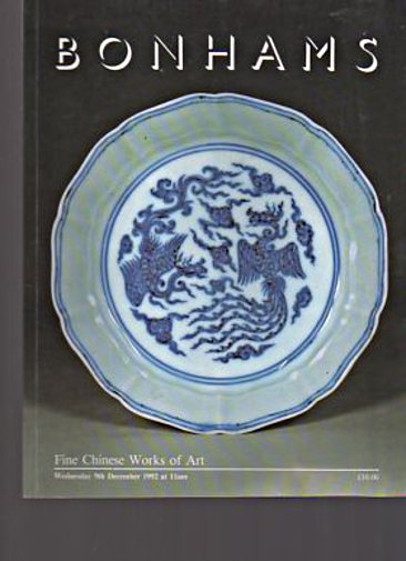 Bonhams December 1992 Fine Chinese Works of Art (Digital Only)