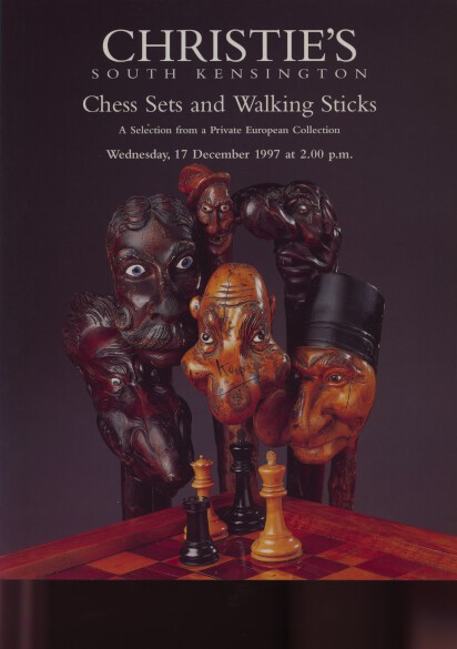 Christies December 1997 Chess Sets & Walking Sticks (Digital Only)