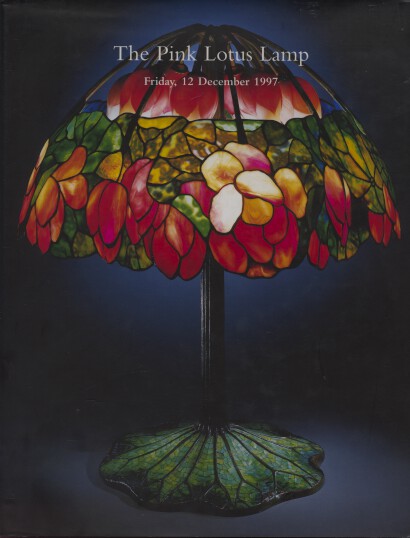 Christies December 1997 Pink Lotus Lamp (Digital Only)