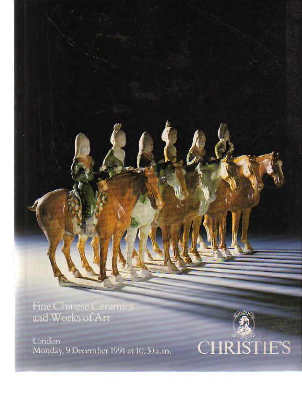 Christies December 1991 Fine Chinese Ceramics and Works of Art (Digital Only)