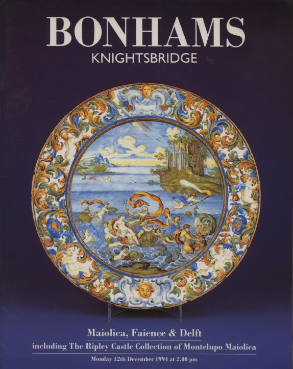 Bonhams December 1994 Maiolica, Faience & Delft including The Rip (Digital Only
