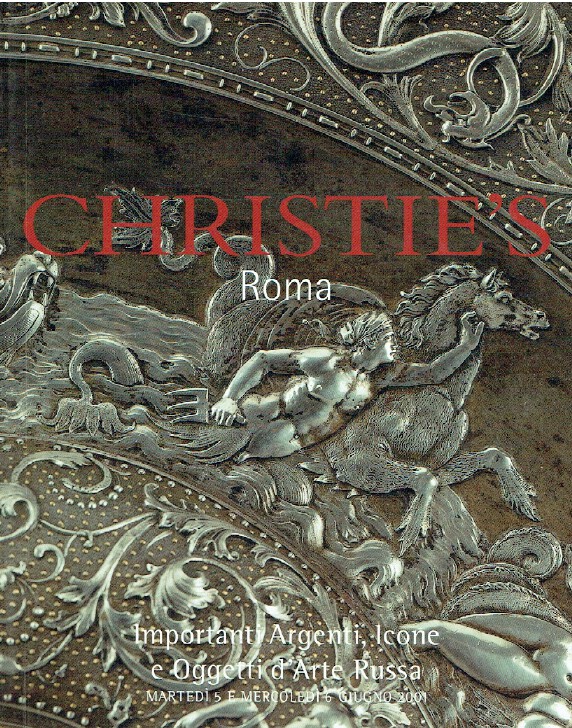 Christies June 2001 Important Silver, Icons and Russian (Digital Only)