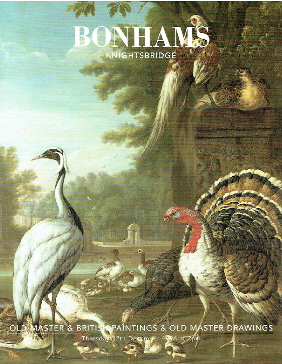 Bonhams December 1996 Old Master and British Paintings & Old Mast (Digitial Only