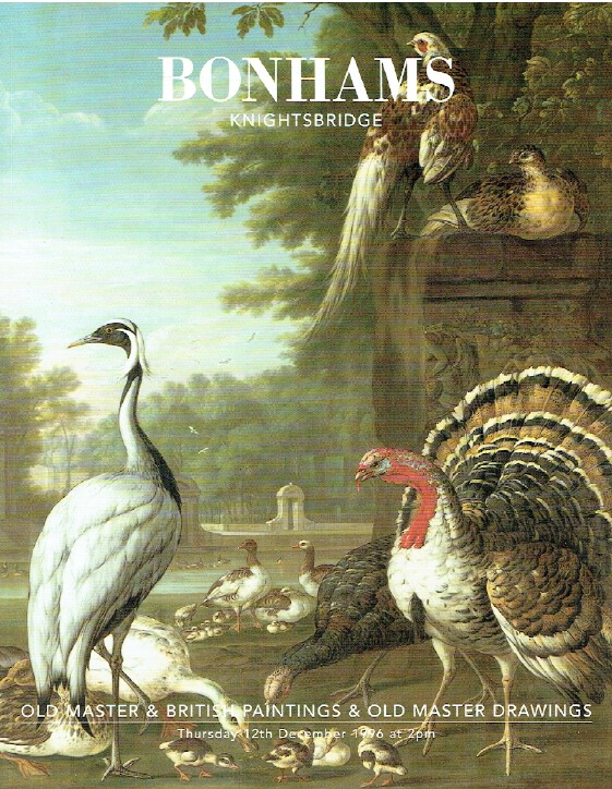 Bonhams December 1996 Old Master and British Paintings & Old Mast (Digital Only