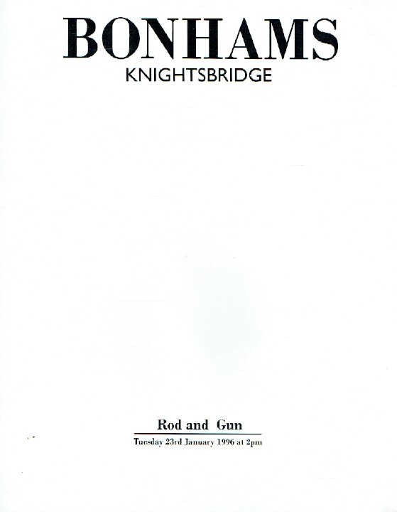 Bonhams January 1996 Rod and Gun (Digitial Only)