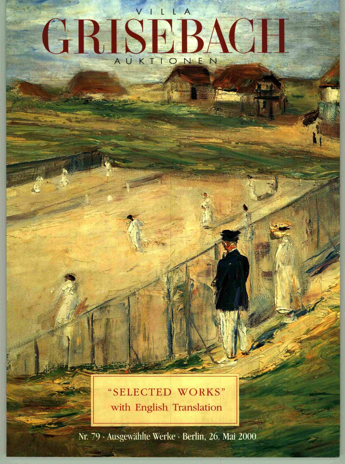 Grisebach May 2000 Selected Modern Works (Digital only)