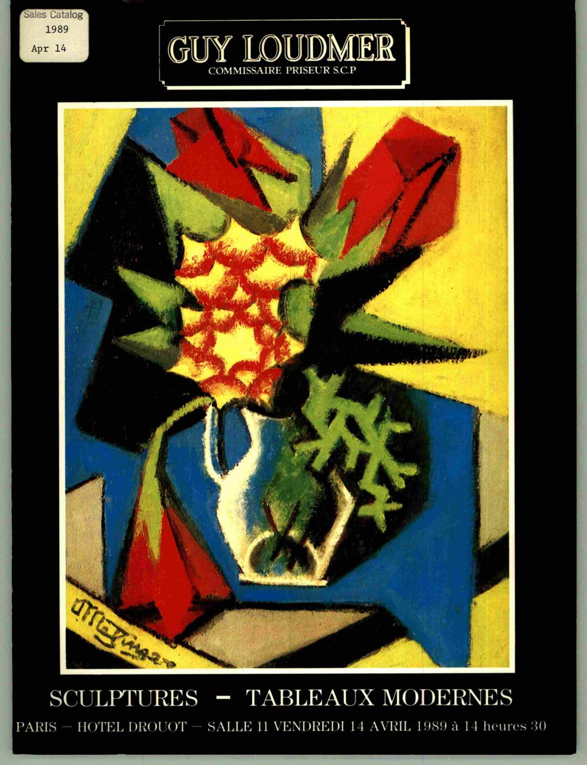 Guy Loudmer April 1989 Modern Paintings & Sculptures (Digital only)