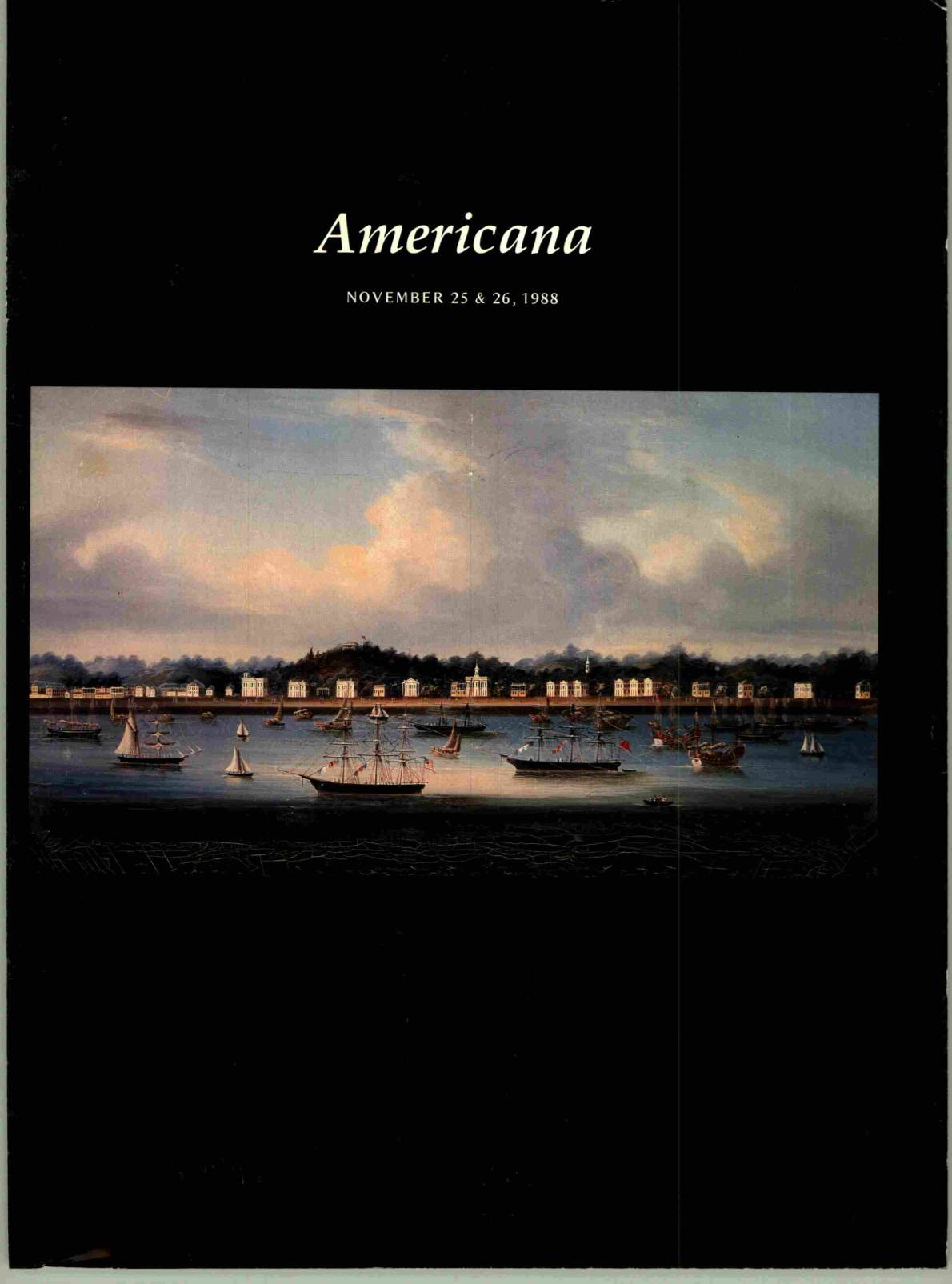 Richard A. Bourne November 1988 Americana (Digital only)