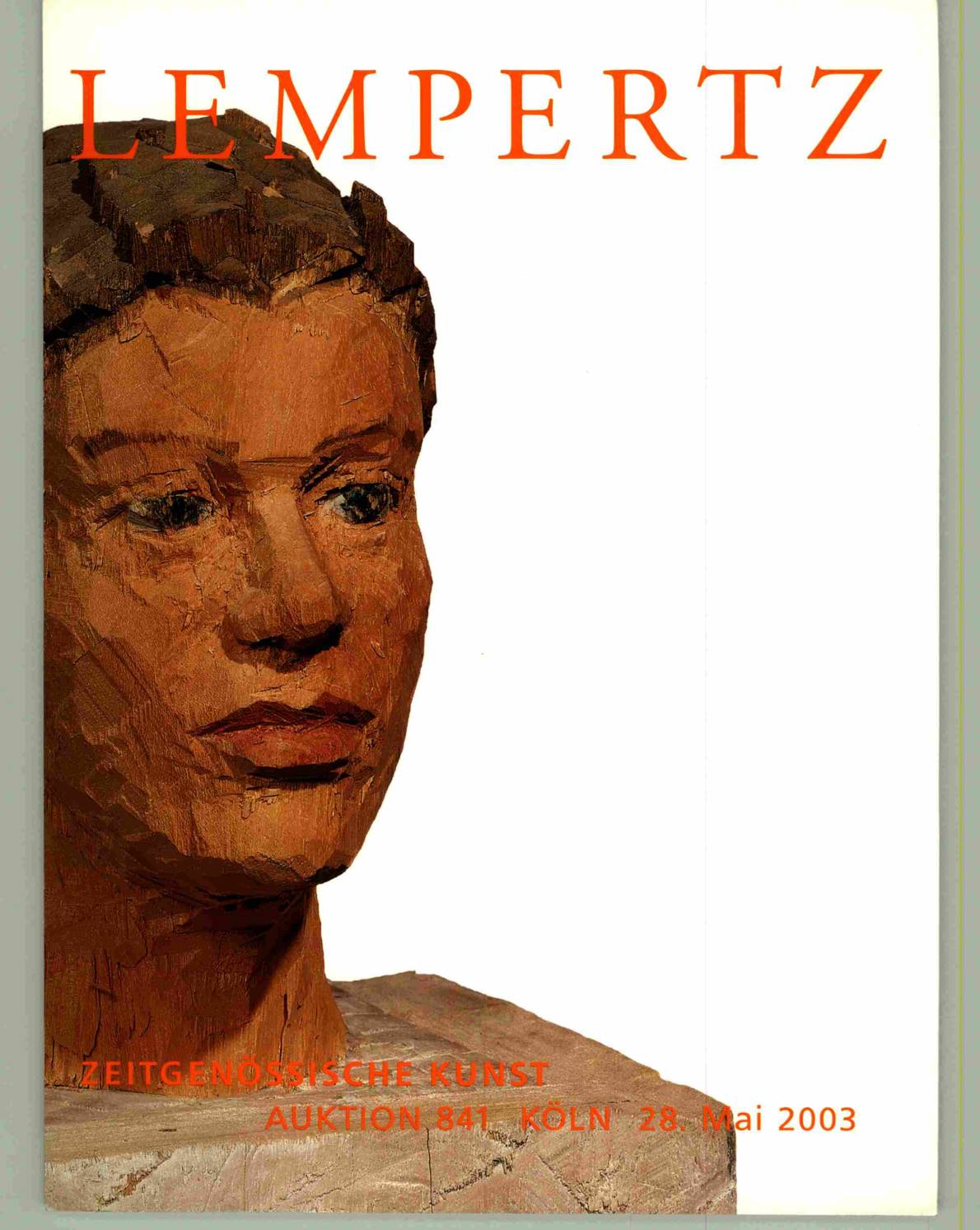 Lempertz May 2003 Contemporary Arts (Digital only)