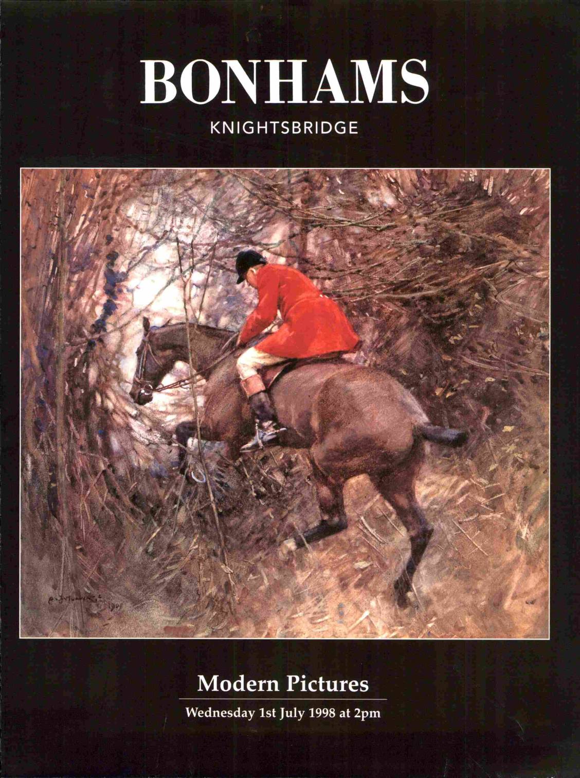 Bonhams July 1998 Modern Pictures (Digital only)