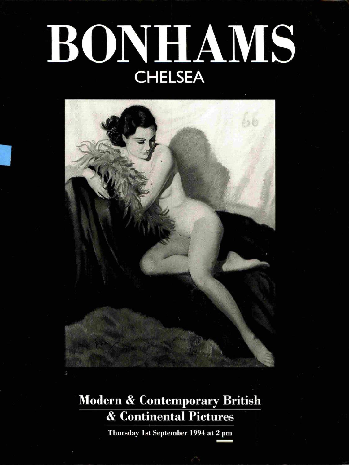 Bonhams Sep 1994 Modern & Contemporary British, Cont. Pictures (Digital only)