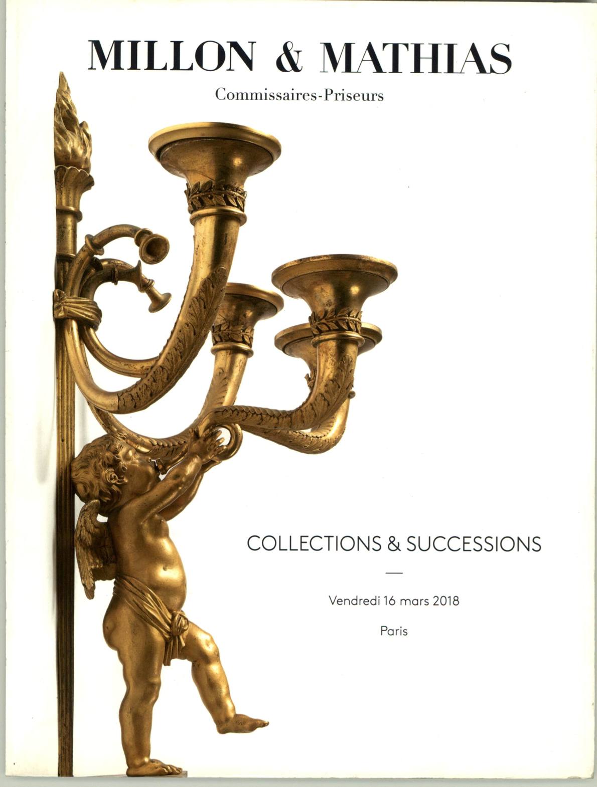 Millon & Mathias March 2018 Collections & Successions (Digital only)