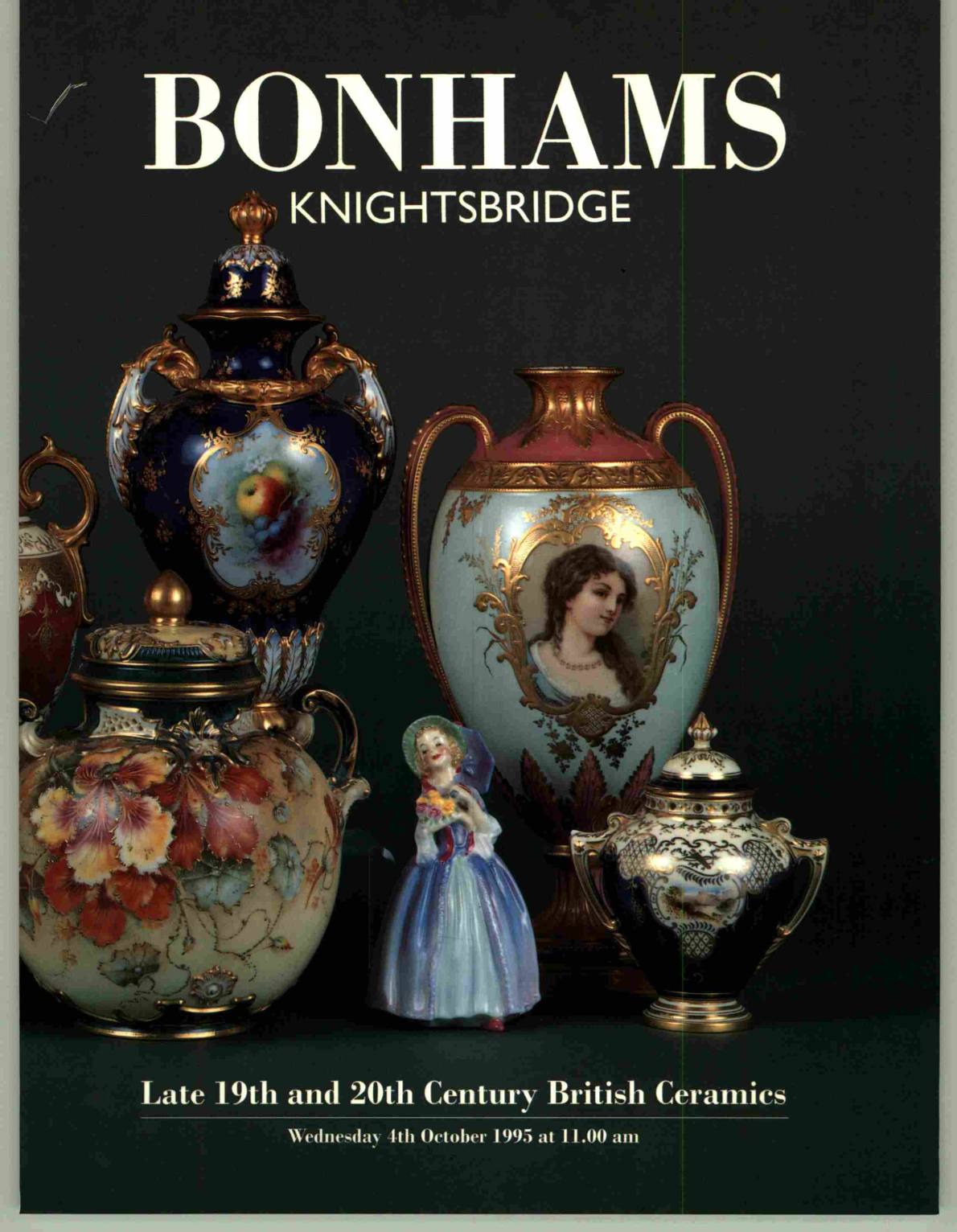 Bonhams October 1995 Late 19th and 20th Century British Ceramics (Digital only)