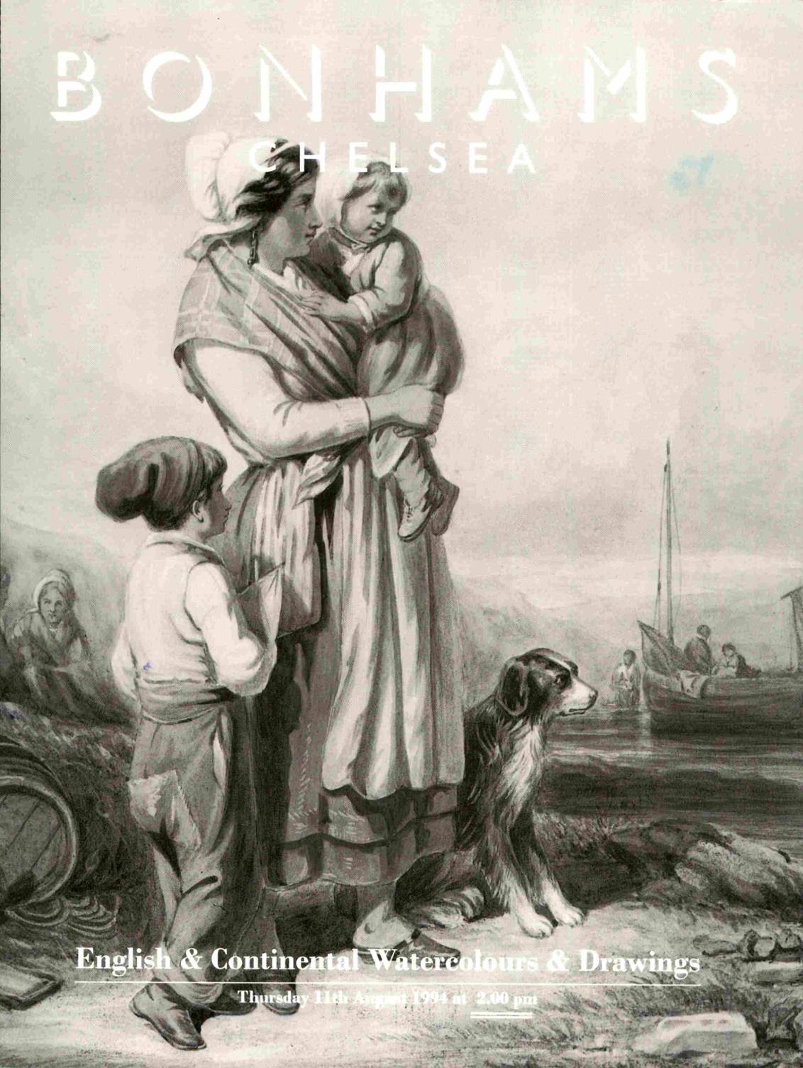 Bonhams August 1994 English & Continental Watercolours (Digital only)