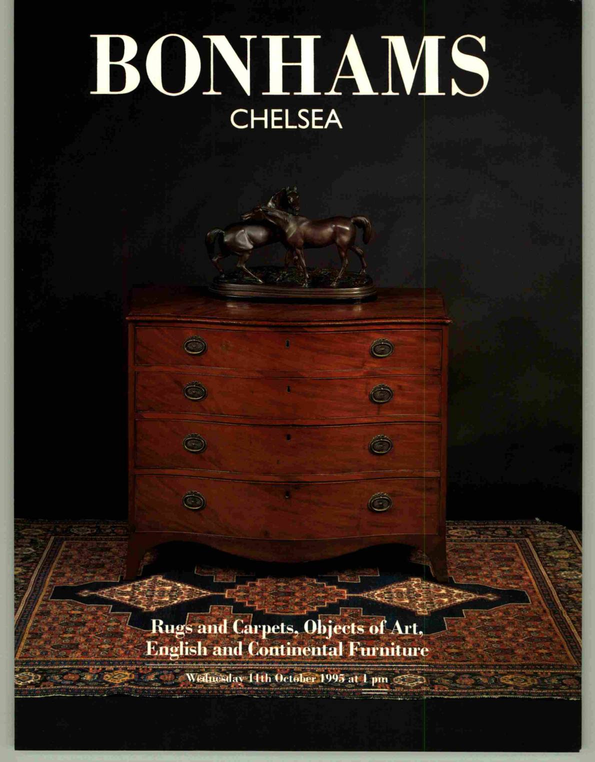 Bonhams October 1995 Rugs, Carpets, Objects of Art, English (Digital only)