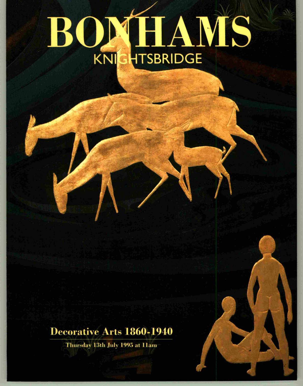 Bonhams July 1995 Decorative Arts 1860 - 1940 (Digital only)