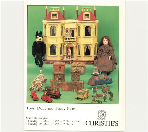 Christies March 1992 Toys, Dolls and Teddy Bears (Digital only)