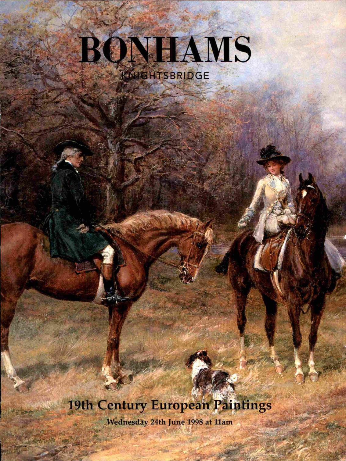 Bonhams June 1998 19th Century European Paintings (Digital only)