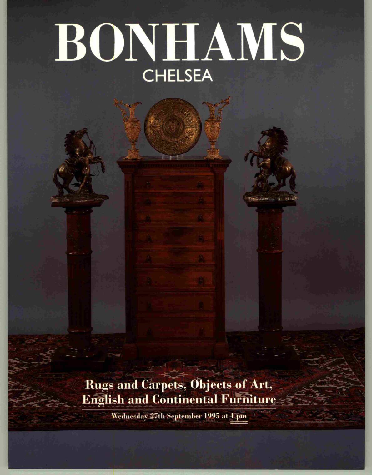 Bonhams Sep 1995 Rugs and Carpets, Objects of Art, English (Digital only)