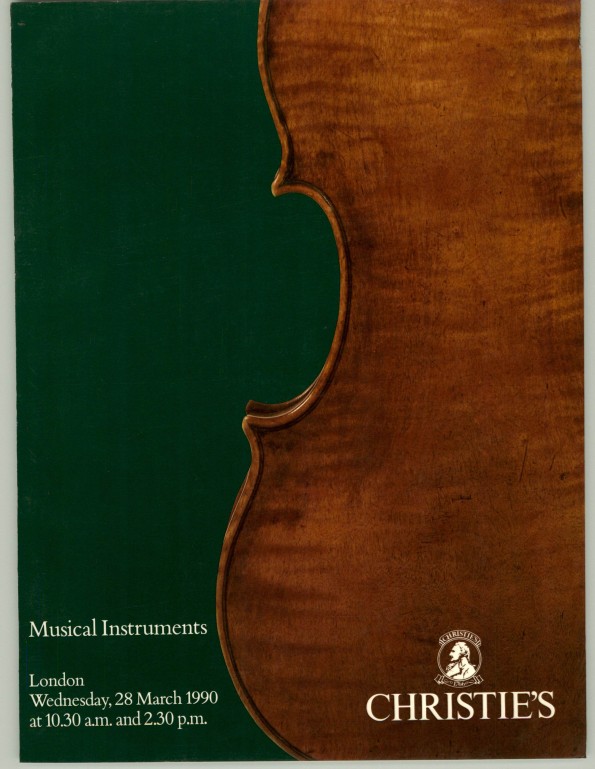 Christies March 1990 Musical Instruments (Digital only)