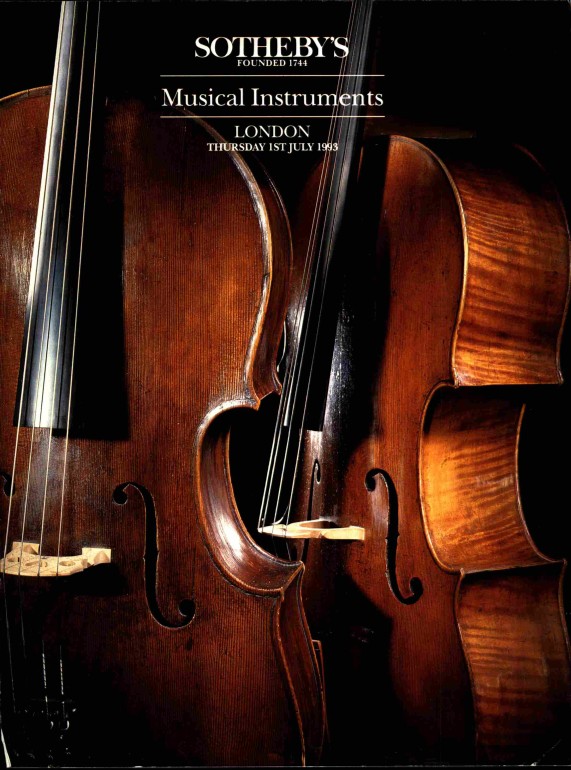 Sothebys July 1993 Musical Instruments (Digital only)