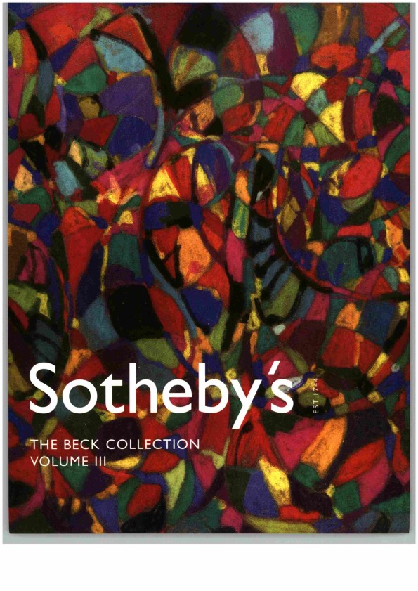 Sothebys October 2002 The Beck Collection Volume III (Digital only)