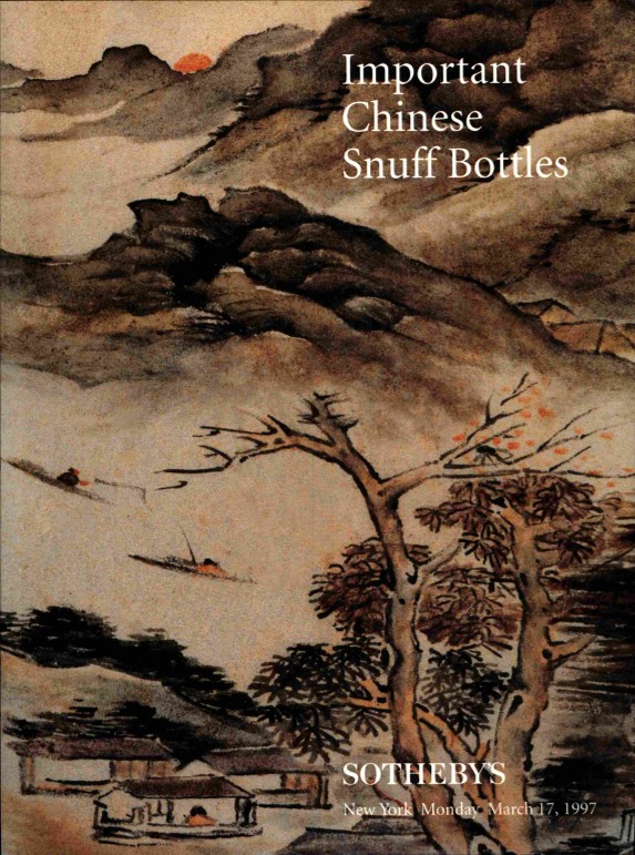 Sothebys March 1997 Important Chinese Snuff Bottles (Digital only)