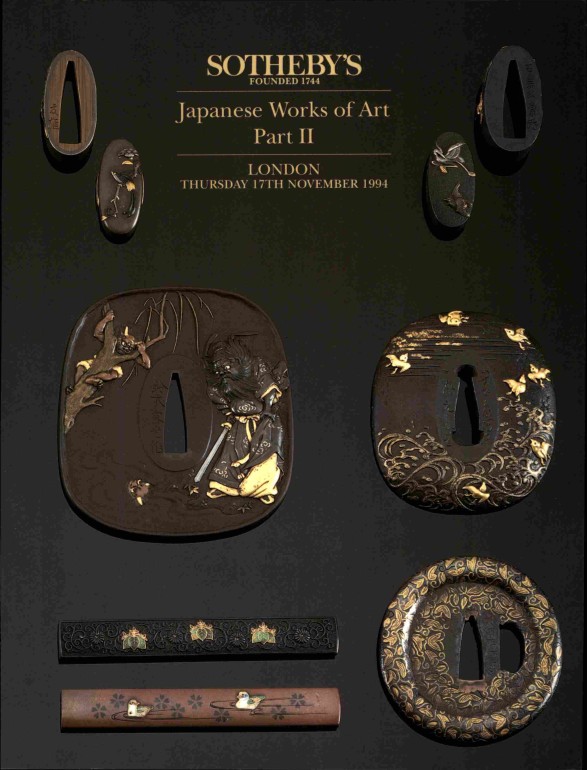 Sothebys November 1994 Japanese Works of Art Part II (Digital only)