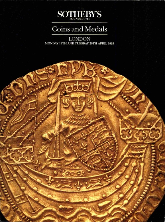 Sothebys April 1993 Coins & Medals (Digital only)