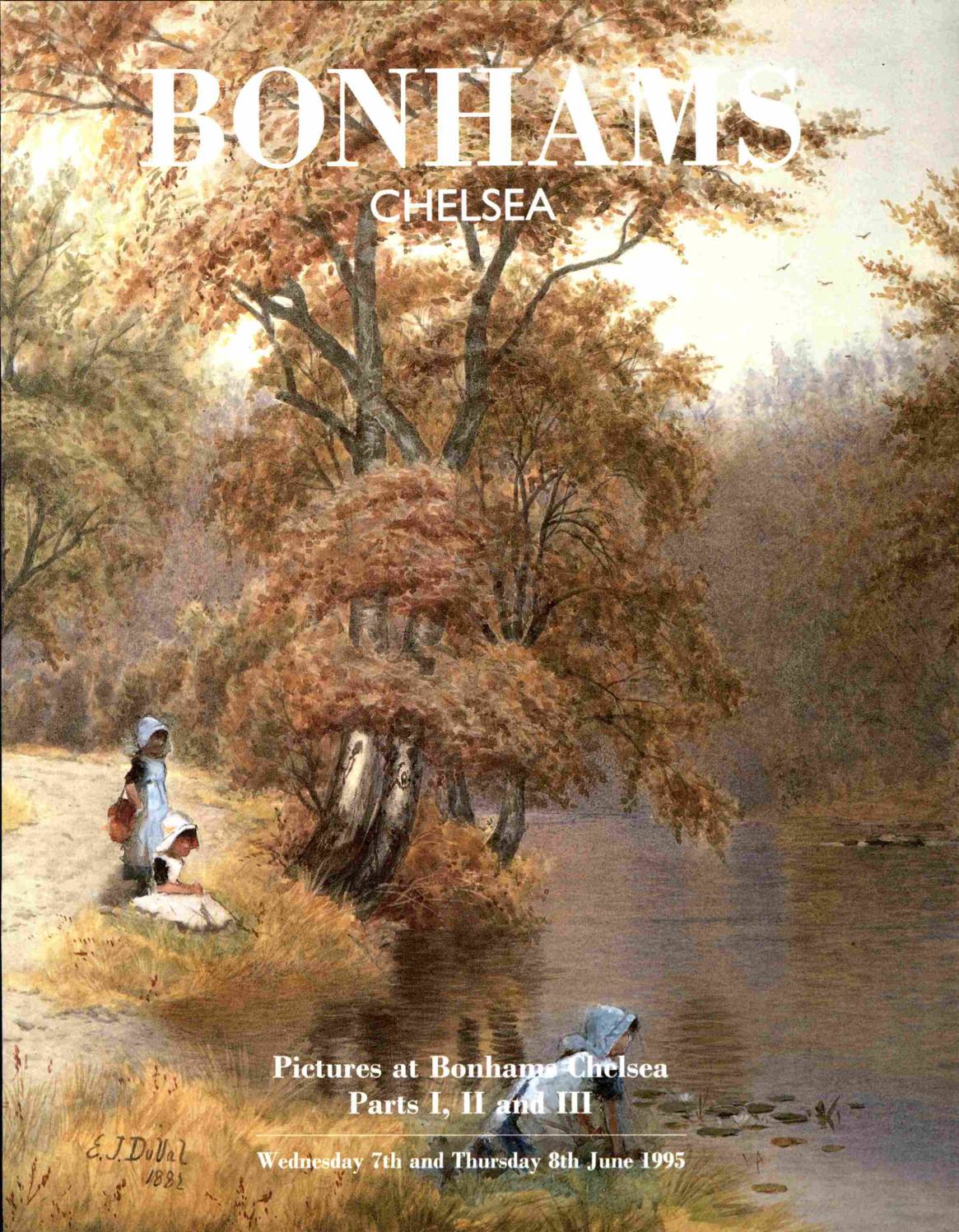 Bonhams June 1995 Pictures at Bonhams Chelsea Parts I. II & III (Digital only)