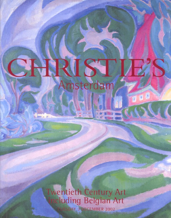 Christies December 2002 Twentieth Century Art including Belgian Art