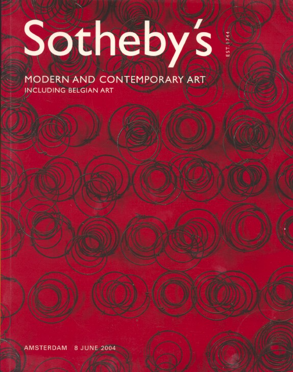 Sothebys June 2004 Modern and Contemporary Art Including Belgian Paintings