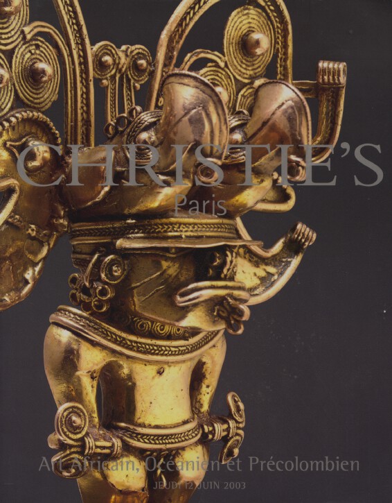 Christies June 2003 African, Oceanic and Precolumbian Art (Digital only)