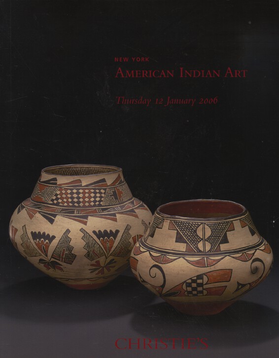 Christies January 2006 American Indian Art