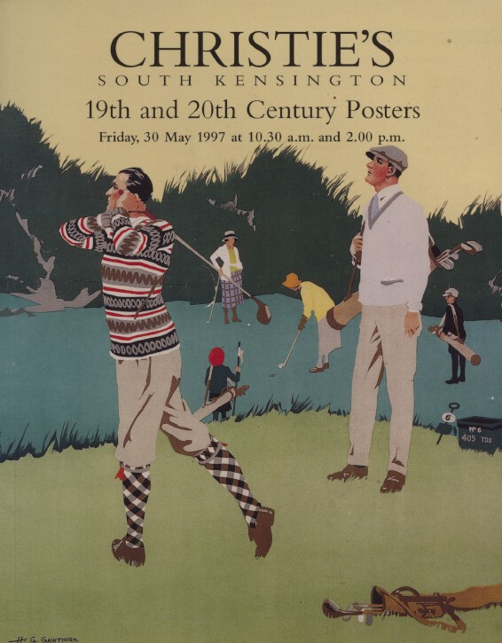 Christies May 1997 19th & 20th Century Posters - Click Image to Close