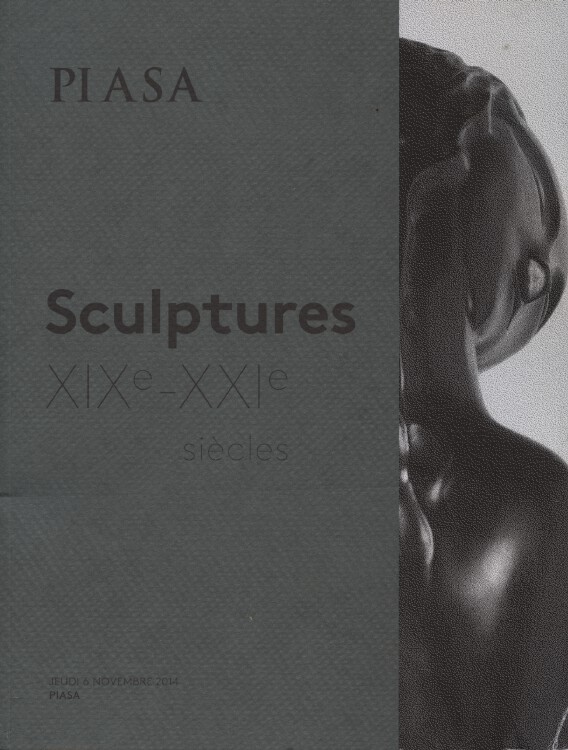 Piasa November 2014 19th & 21st Century Sculpture