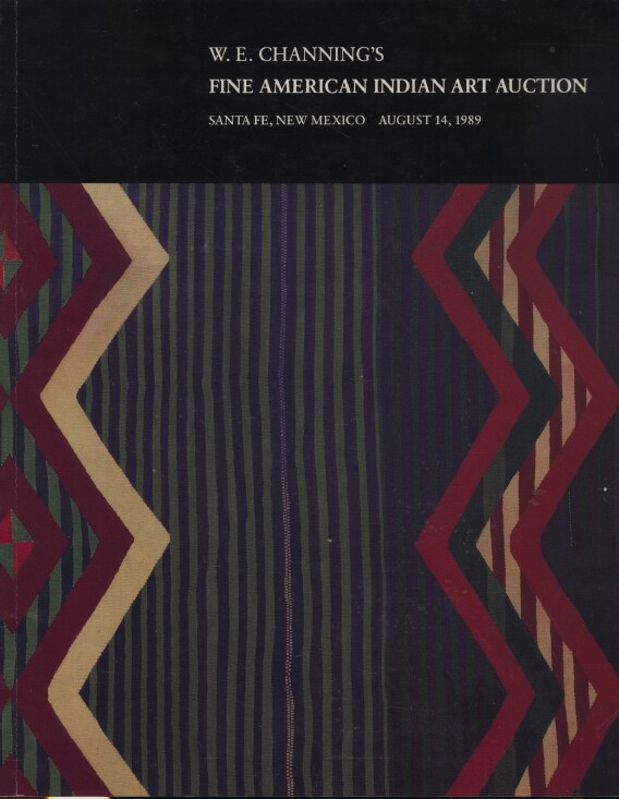 WE Channing August 1989 Fine American Indian Art