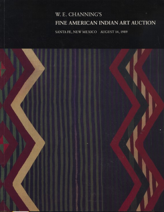 WE Channing August 1989 Fine American Indian Art