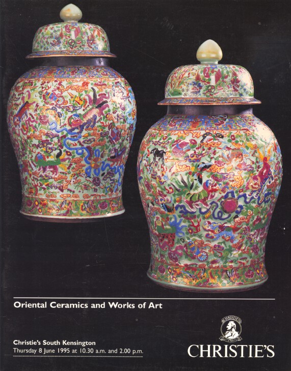 Christies June 1995 Oriental Ceramics and Works of Art